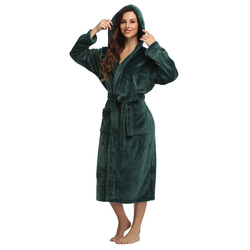 Womens Flannel Robe