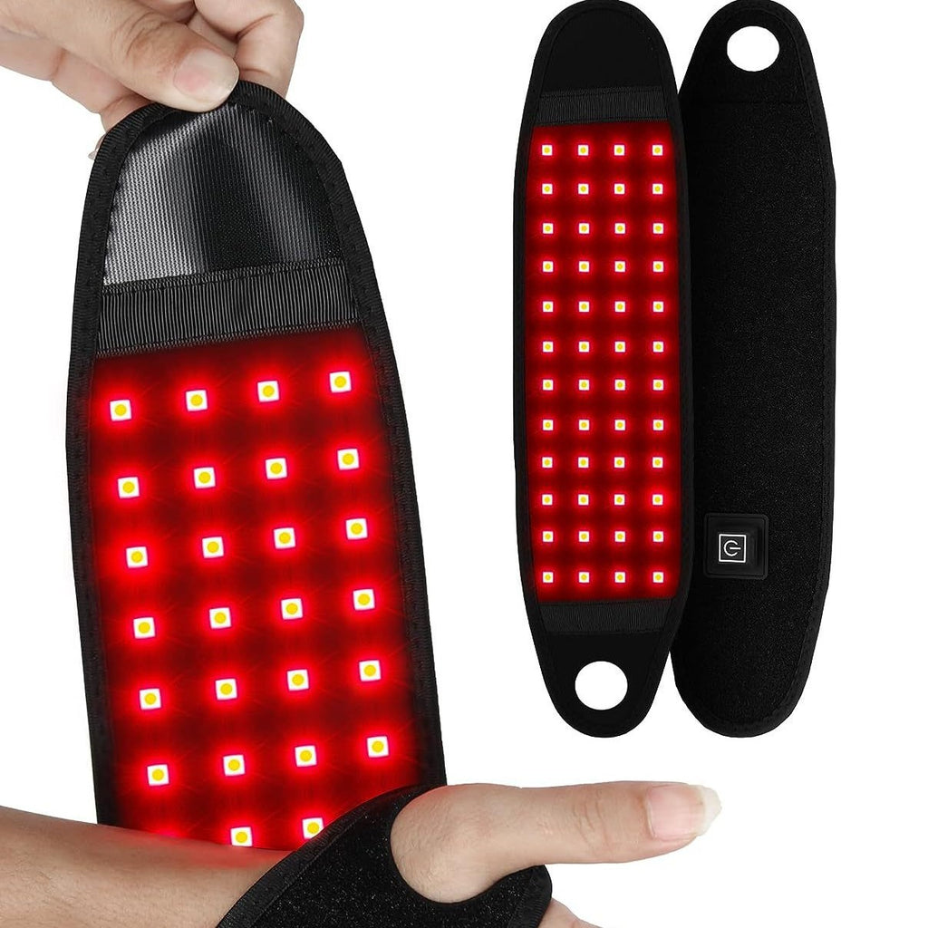 Red light therapy wristband