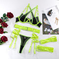 Cross-sewn underwear set