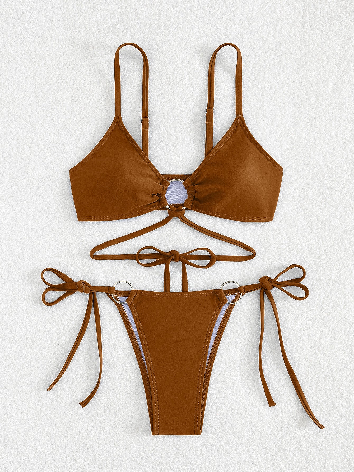 Slim High Waist Women Bikini Swimsuit