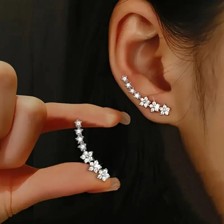 Rhinestone earrings