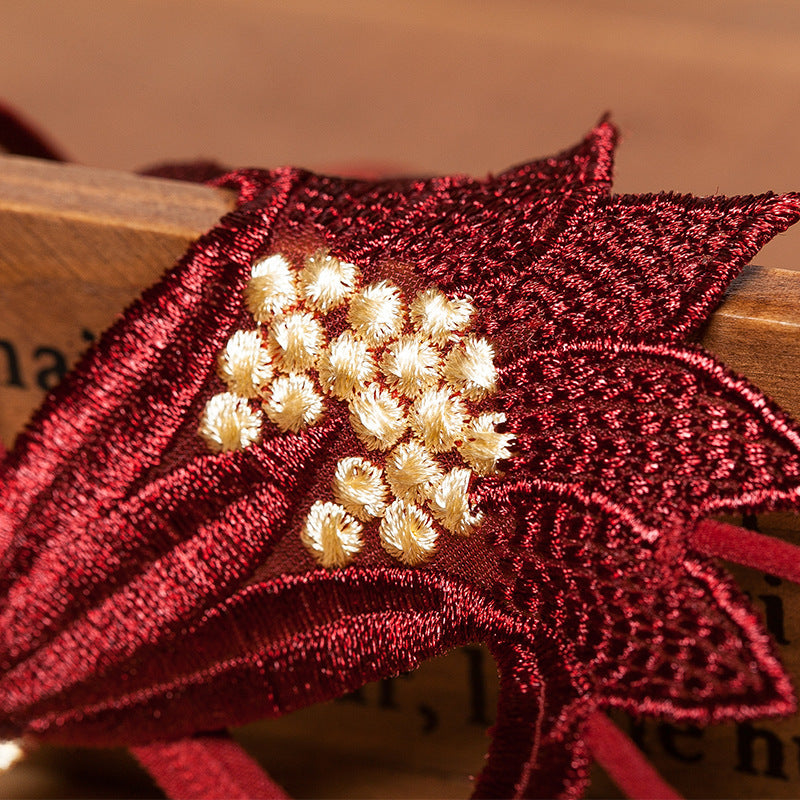 Sexy and hot hollowed-out pearl one-string romantic underwear