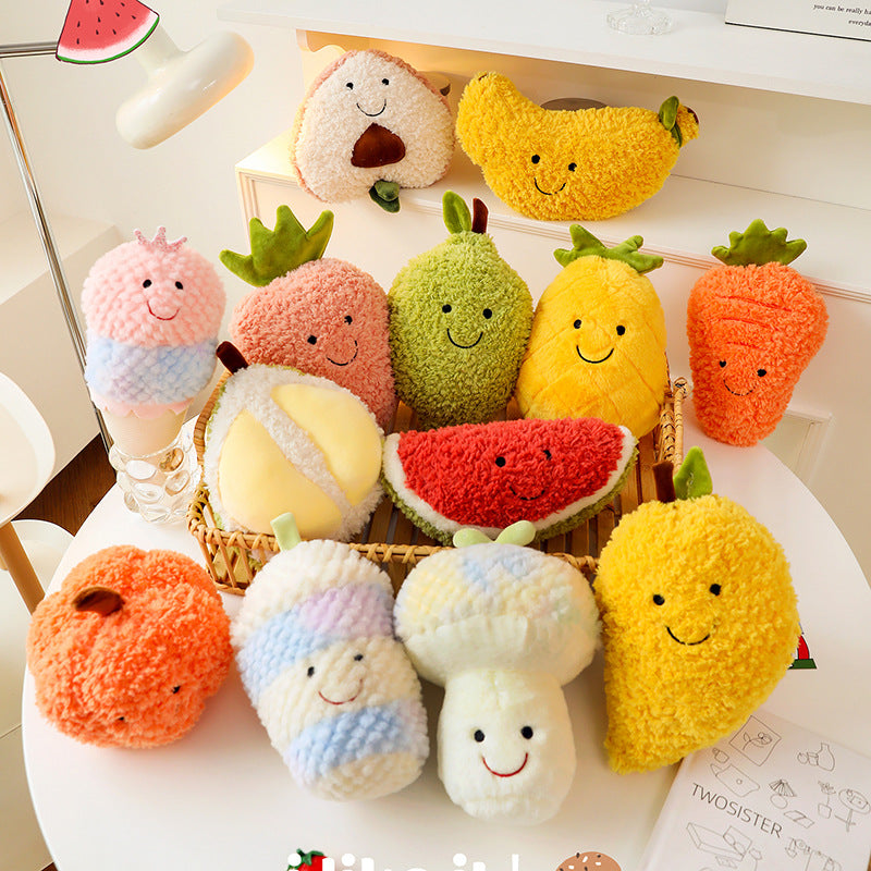 Fruit and vegetable series plush toys