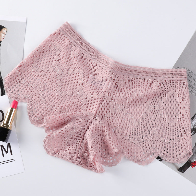 French Style Lace Women's Mid-Waist Panties