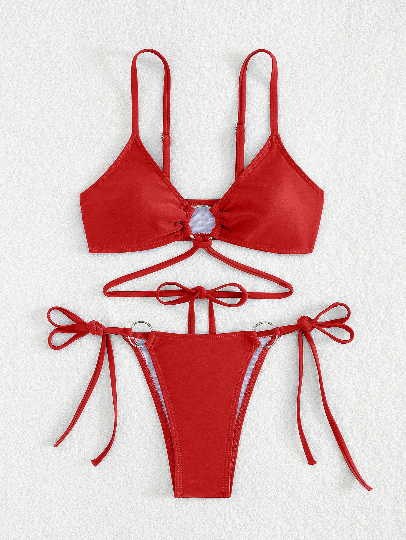 Slim High Waist Women Bikini Swimsuit