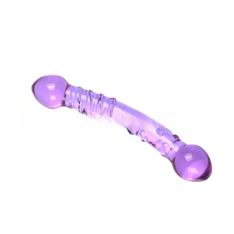 Transparent glass sex toys