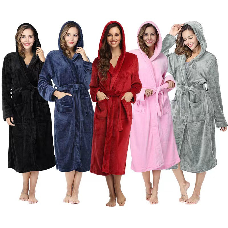 Womens Flannel Robe