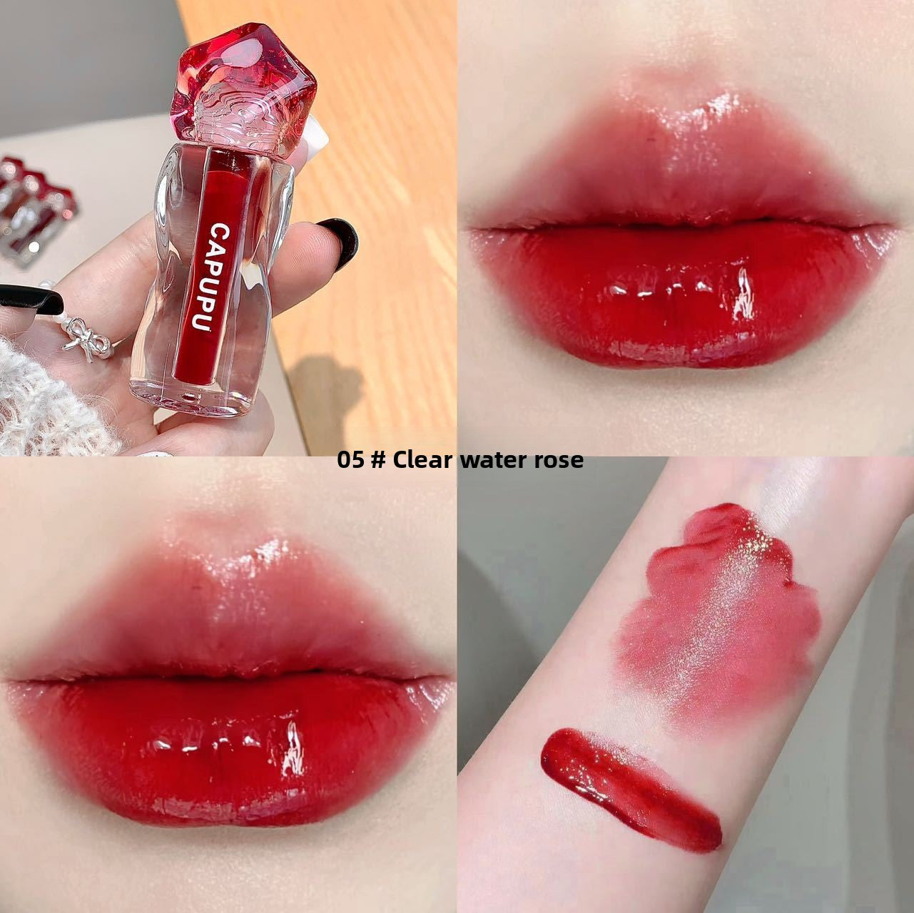 glossy lip glaze