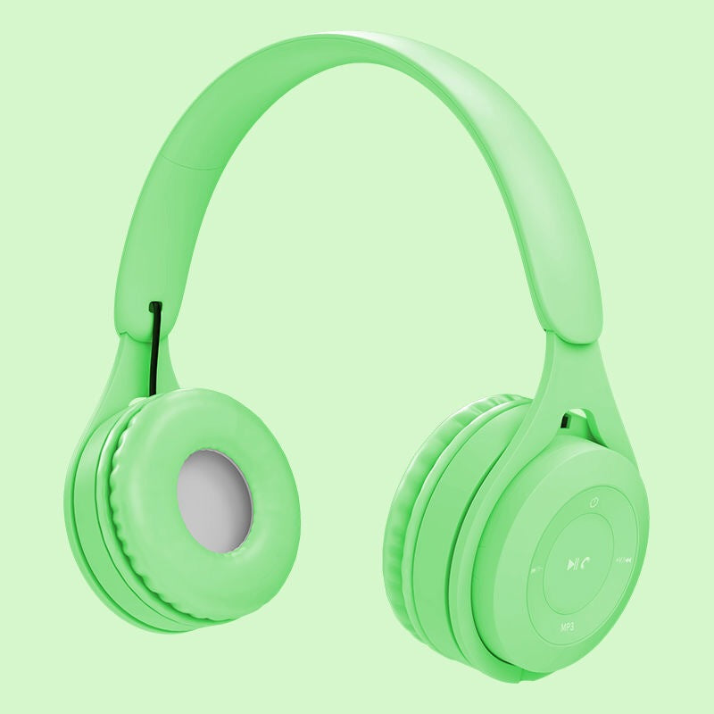 over-ear Bluetooth headphones