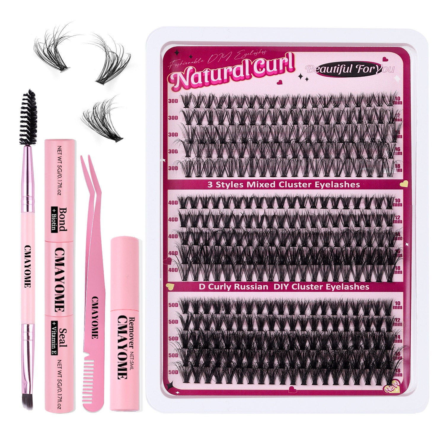 Eyelash extension kit