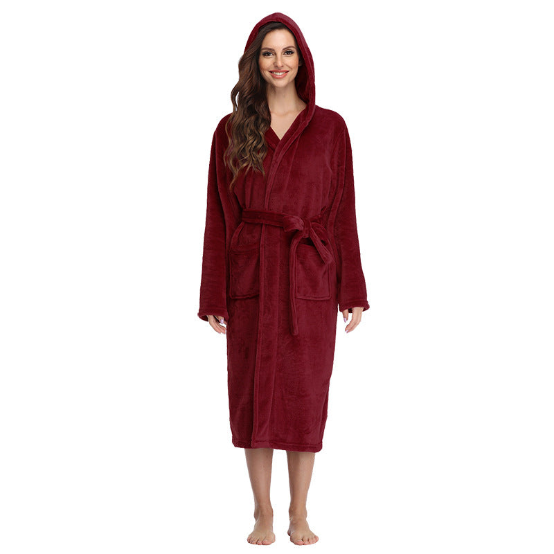 Womens Flannel Robe