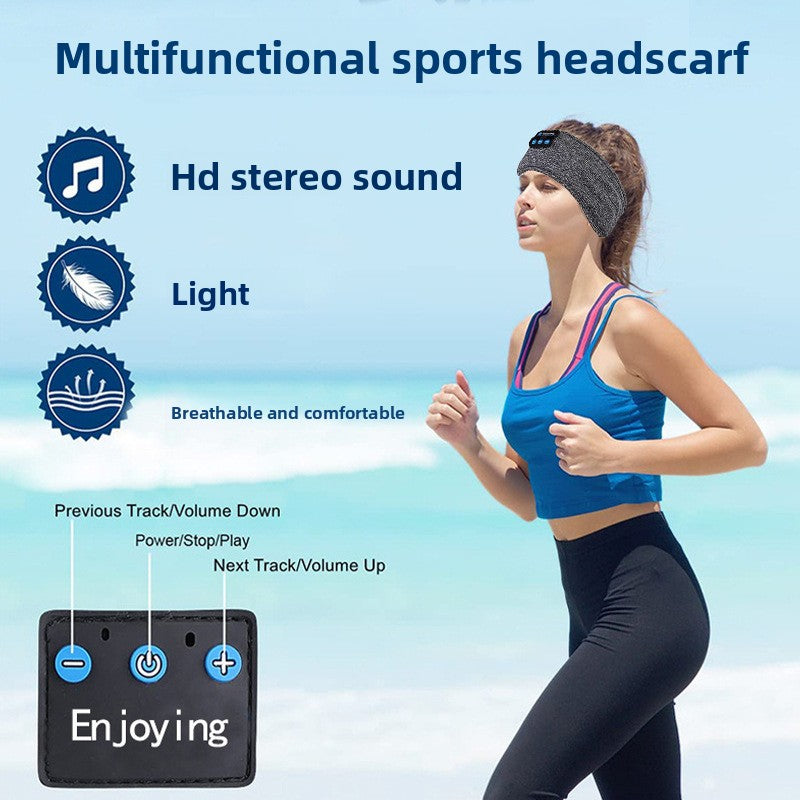 Wireless Bluetooth Sleep Headband with Headphones