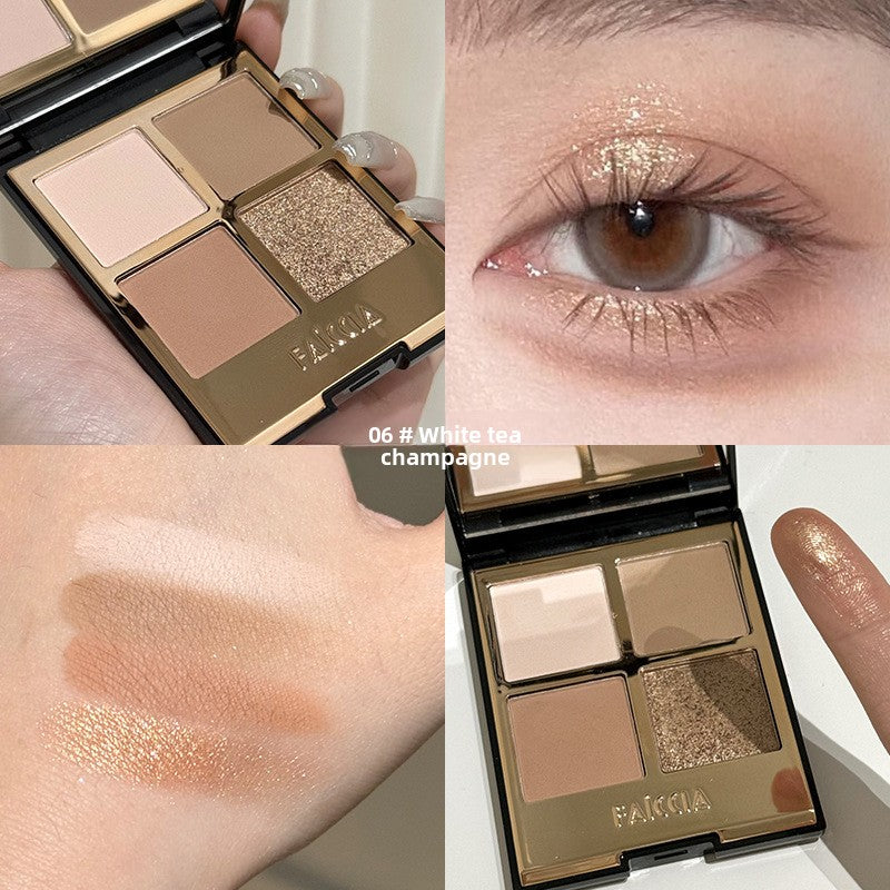 Four-color eyeshadow palette