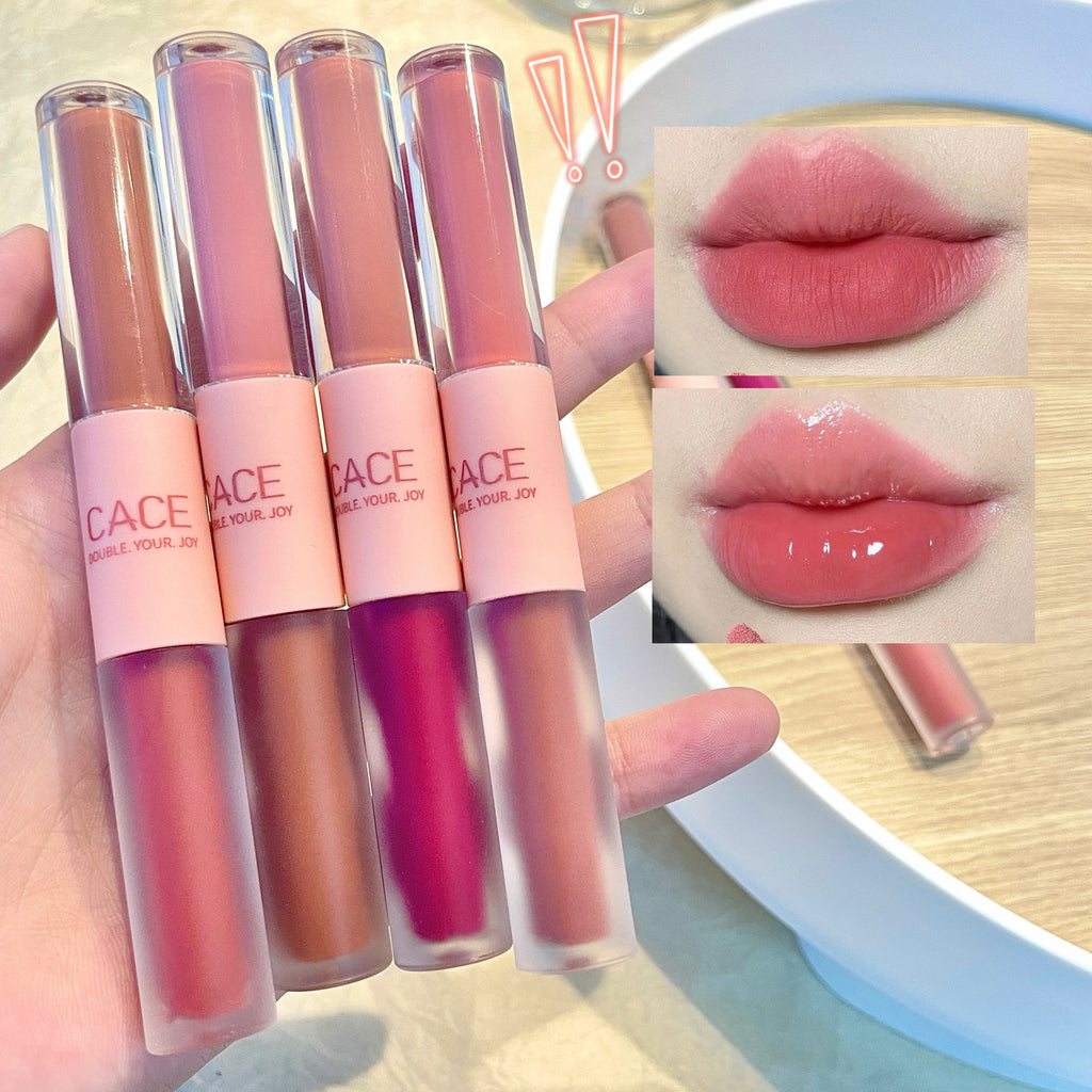 Cace Fun Double-Ended Lip Glaze 6 Colors Optional