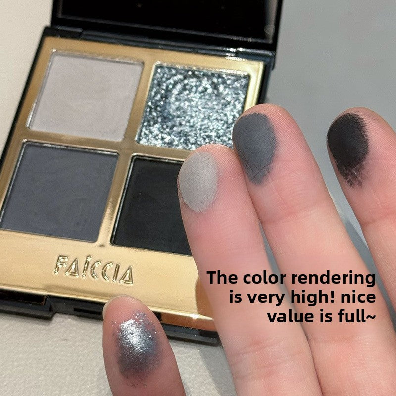 Four-color eyeshadow palette