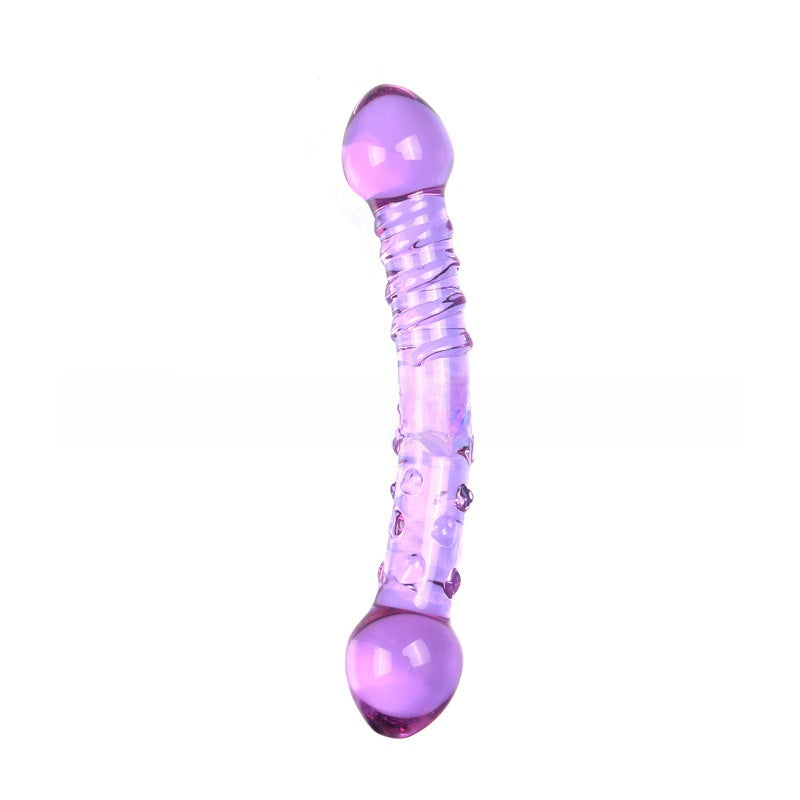 Transparent glass sex toys