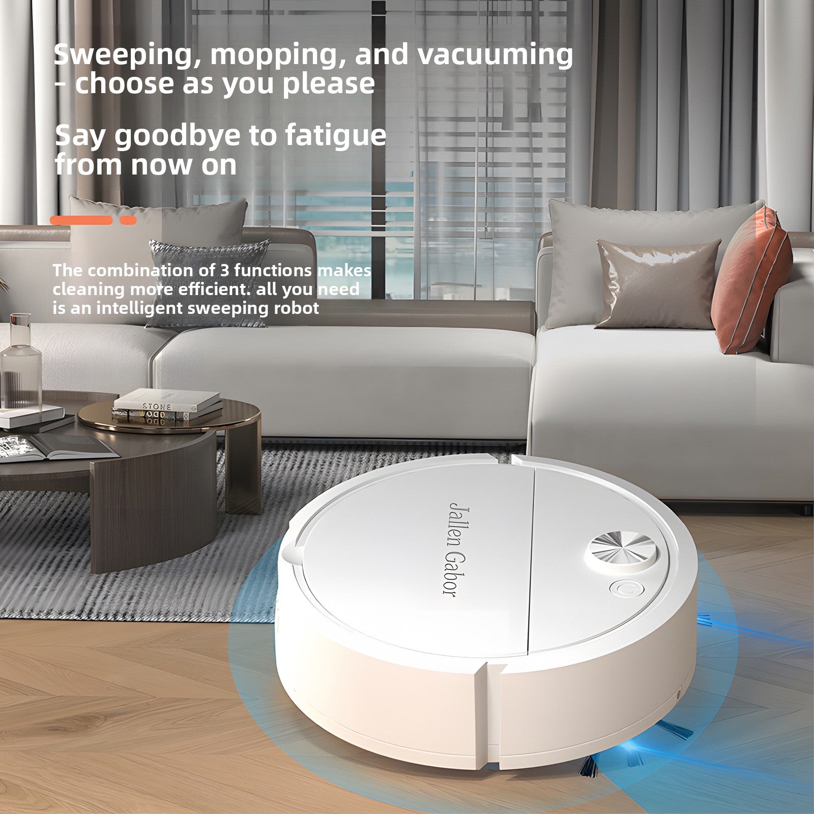 Fully automatic floor cleaning robot