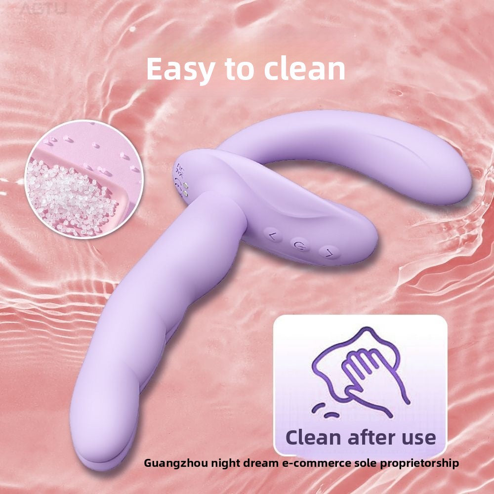 Double-headed vibrating rod adult product