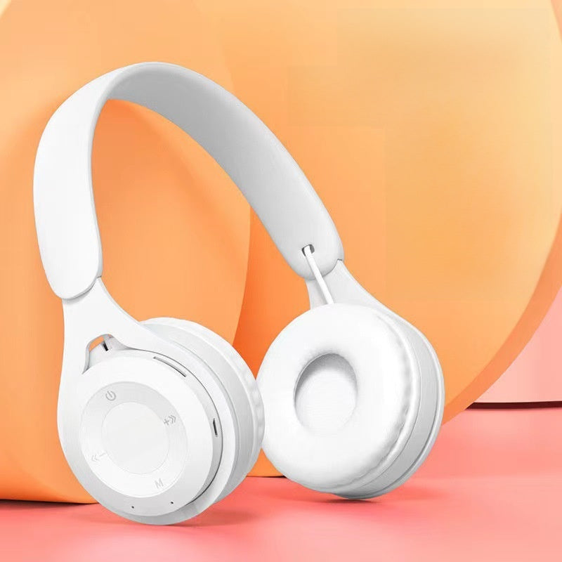 over-ear Bluetooth headphones