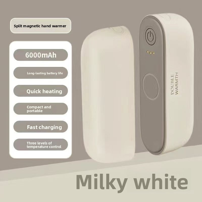 Magnetic warm hand holder