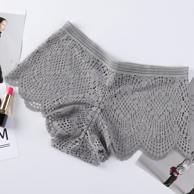 French Style Lace Women's Mid-Waist Panties