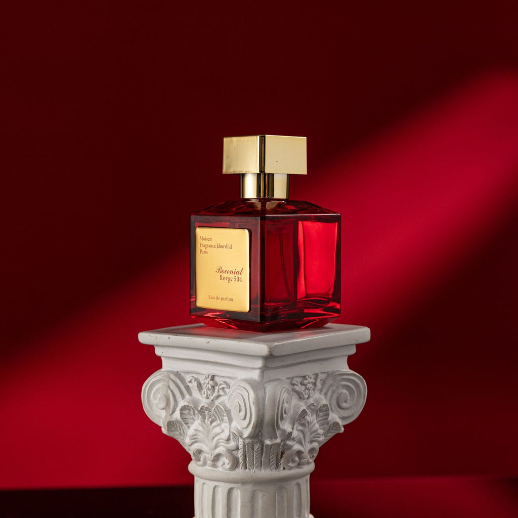 Rose Red Perfume with Ebony and Floral Notes