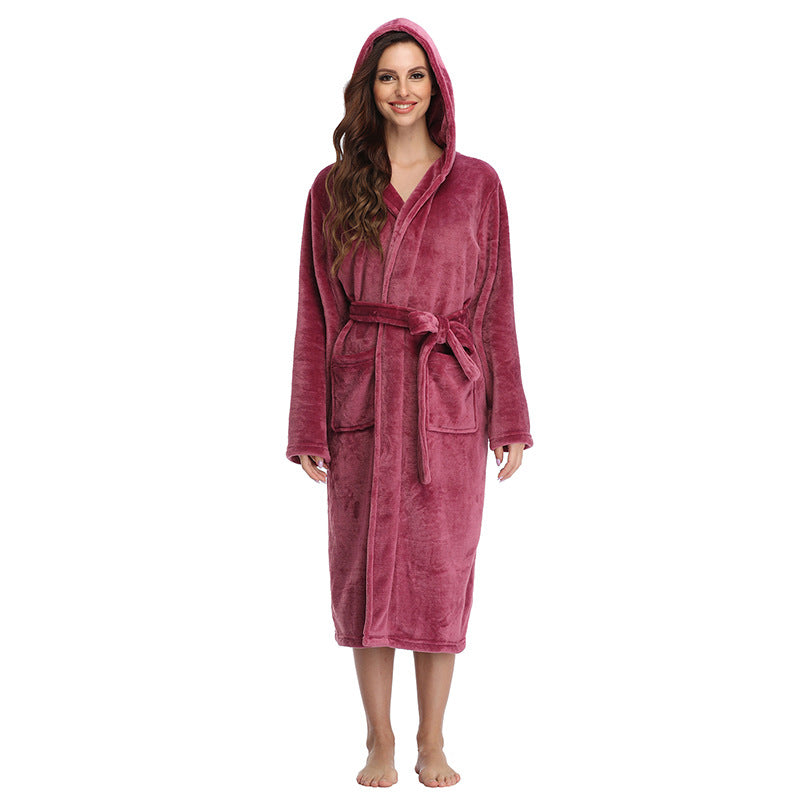 Womens Flannel Robe