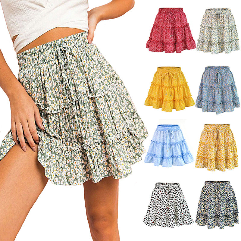 Womens Floral Skirt