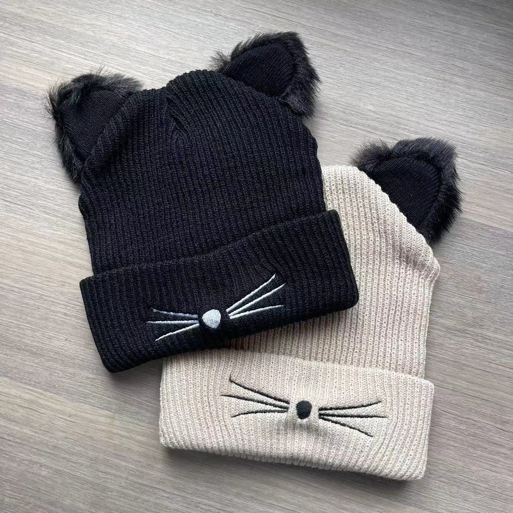 Knitted Cat Hat