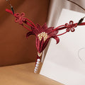 Sexy and hot hollowed-out pearl one-string romantic underwear