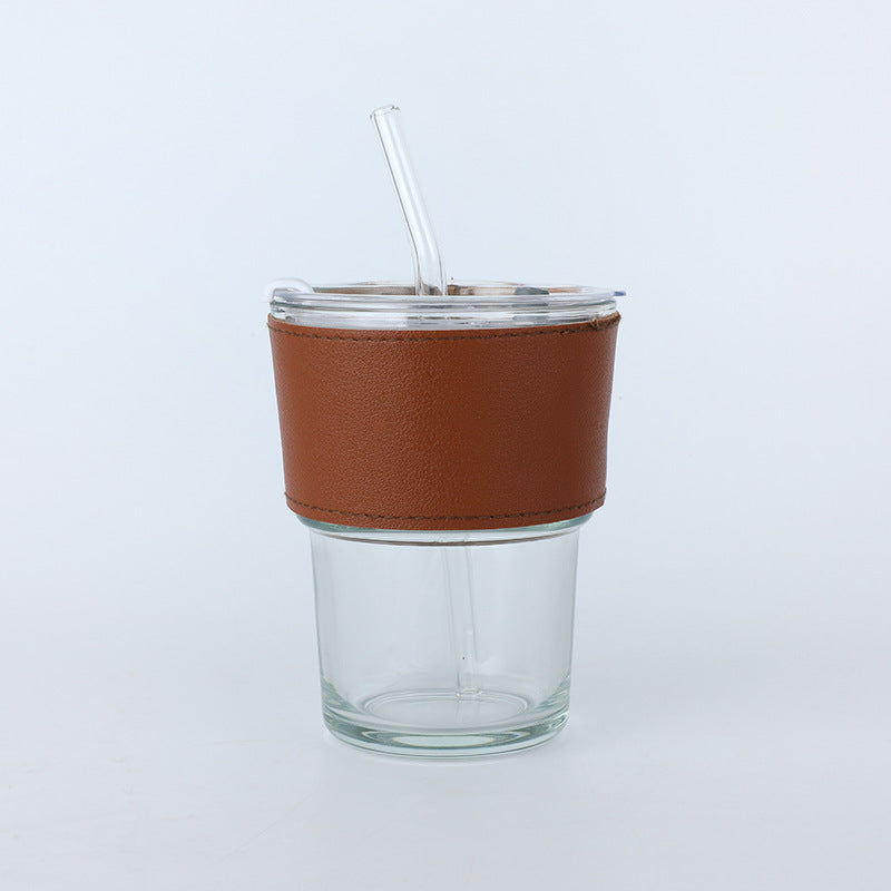 Coffee straw cup