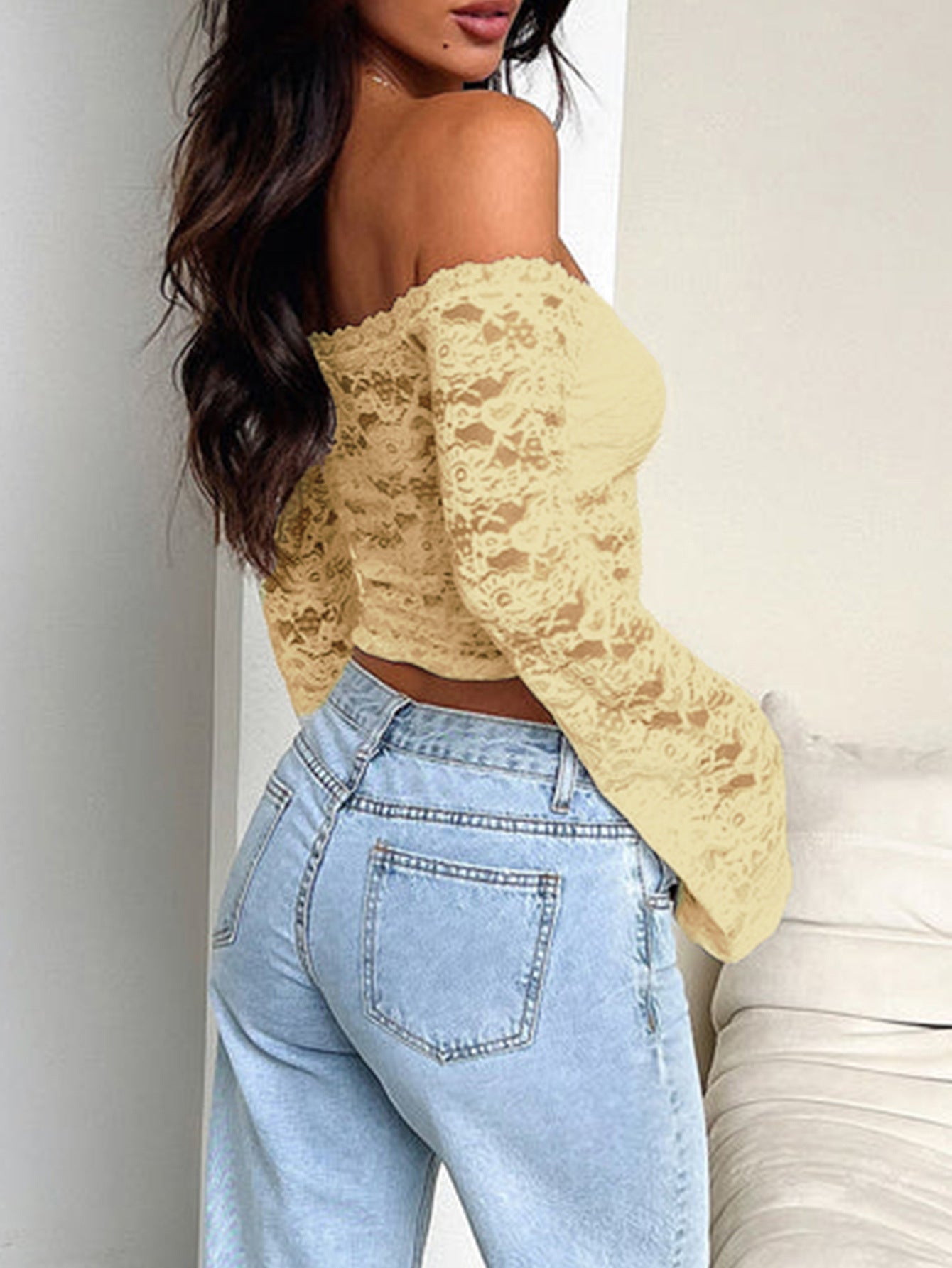 Sexy long-sleeve T-shirt