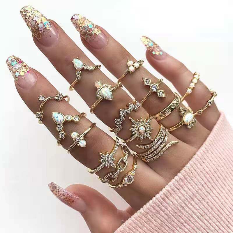 Fashion Rings Set