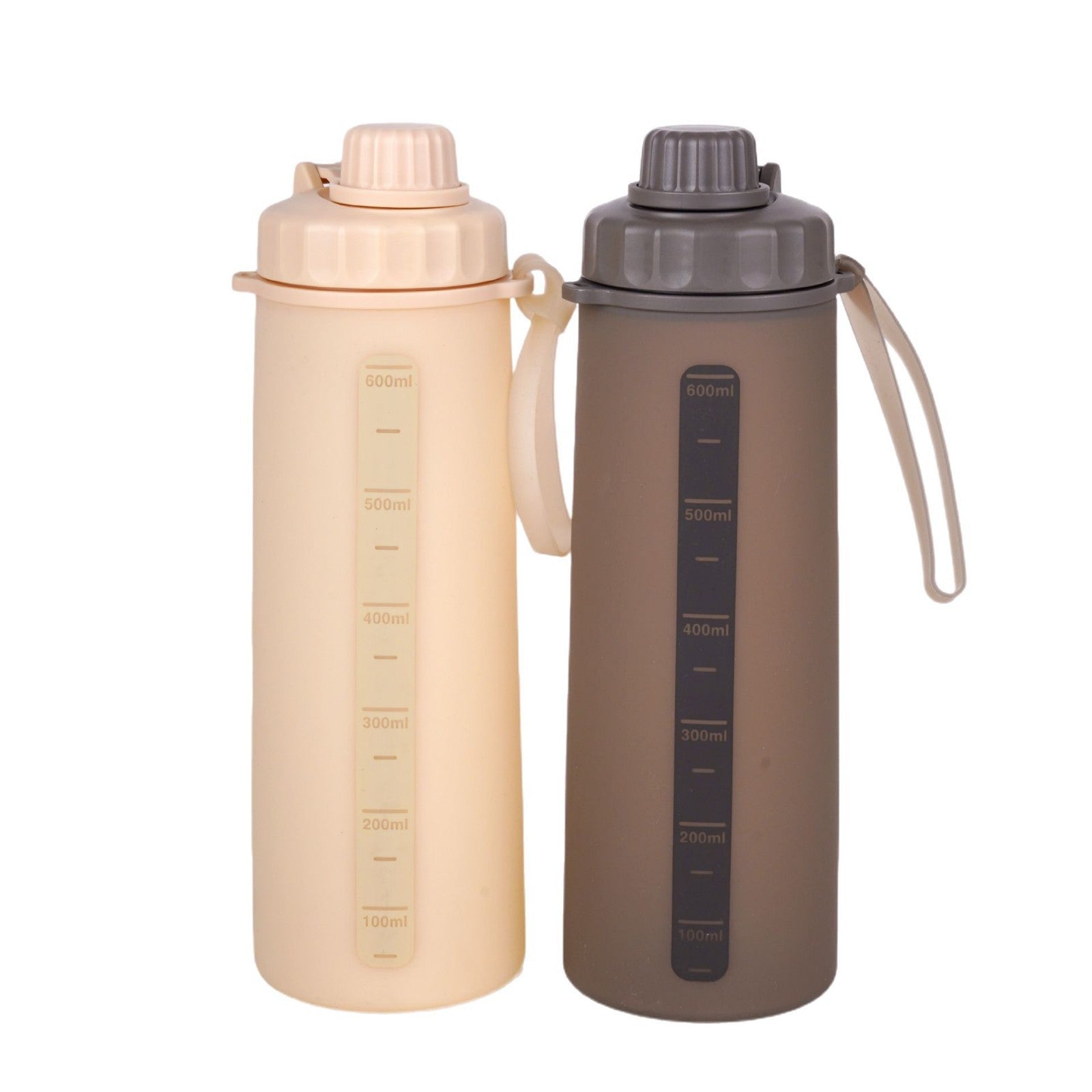 Portable Collapsible Silicone Sports Water Bottle