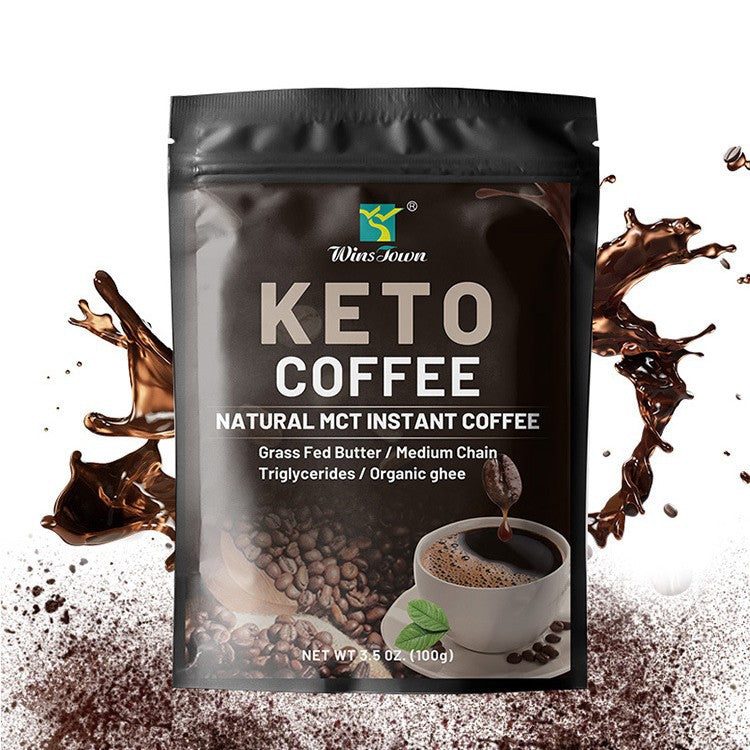 Keto MCT Instant Coffee with Butter