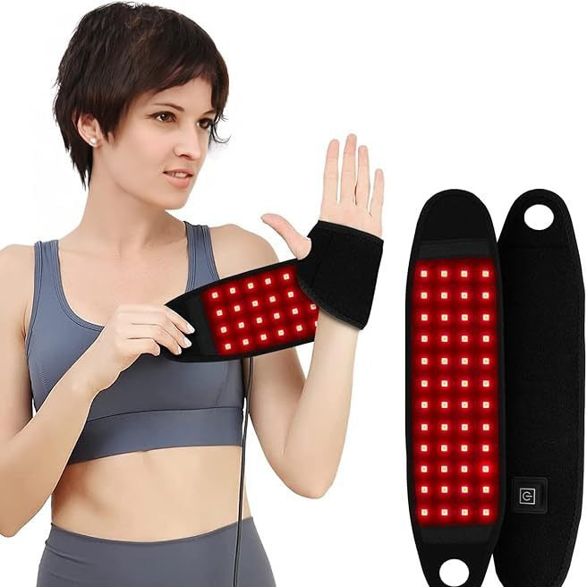 Red light therapy wristband