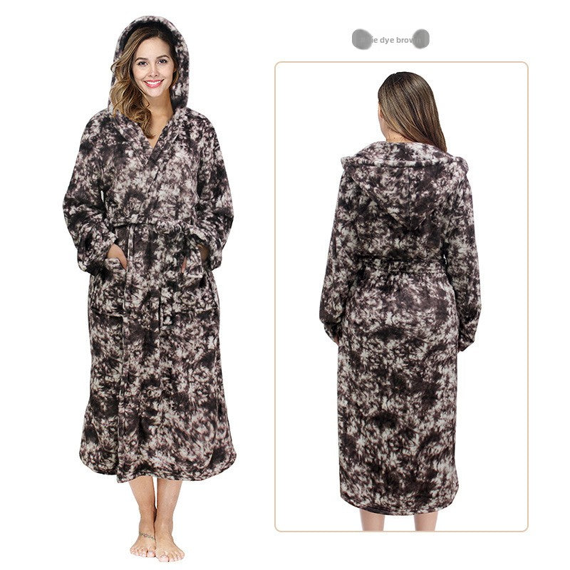 Womens Flannel Robe