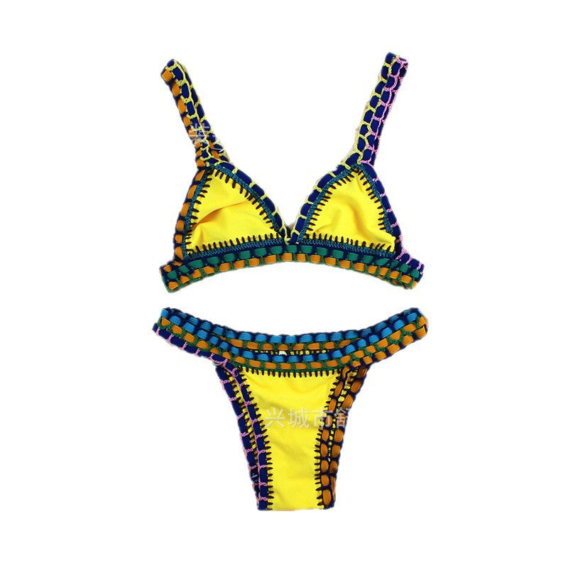 Women's Hand-Knitted Bikini Swimwear