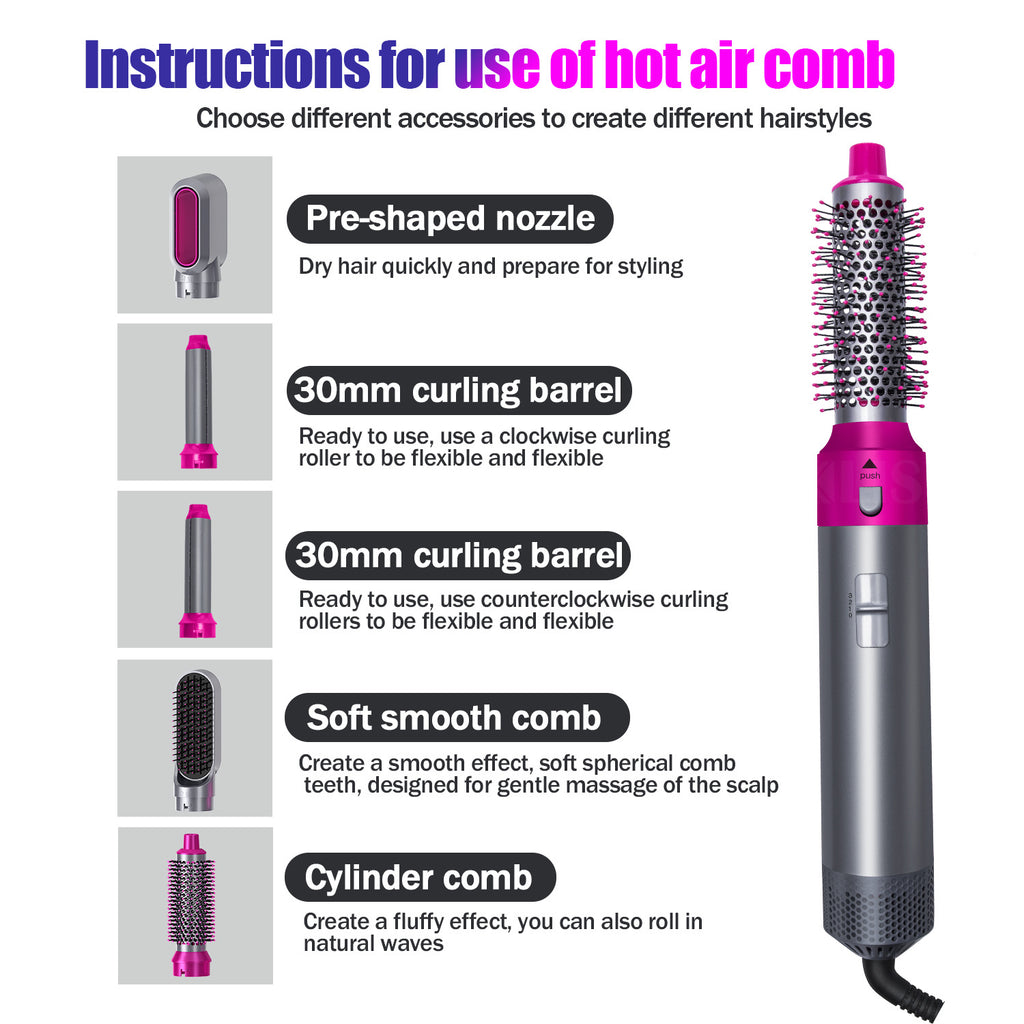 Hot air comb
