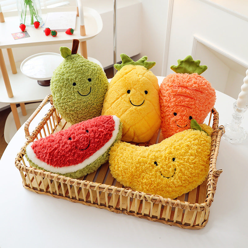 Fruit and vegetable series plush toys