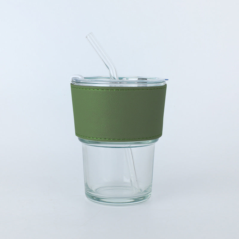 Coffee straw cup