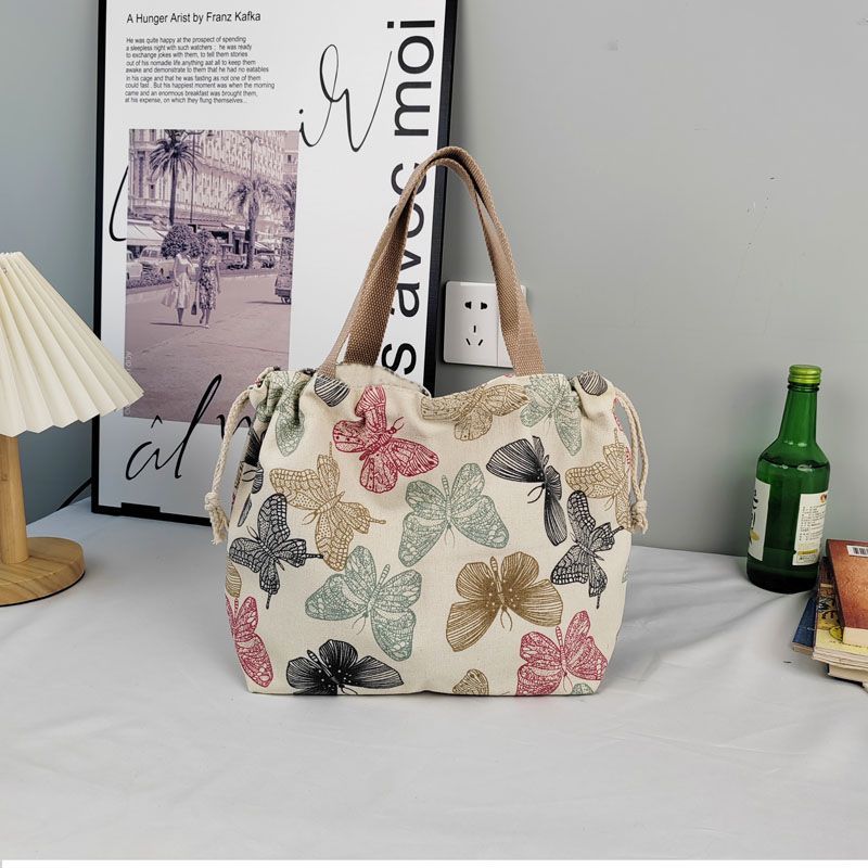 Canvas Tote Bag Large Capacity Fashion Printed Shoulder Handbag