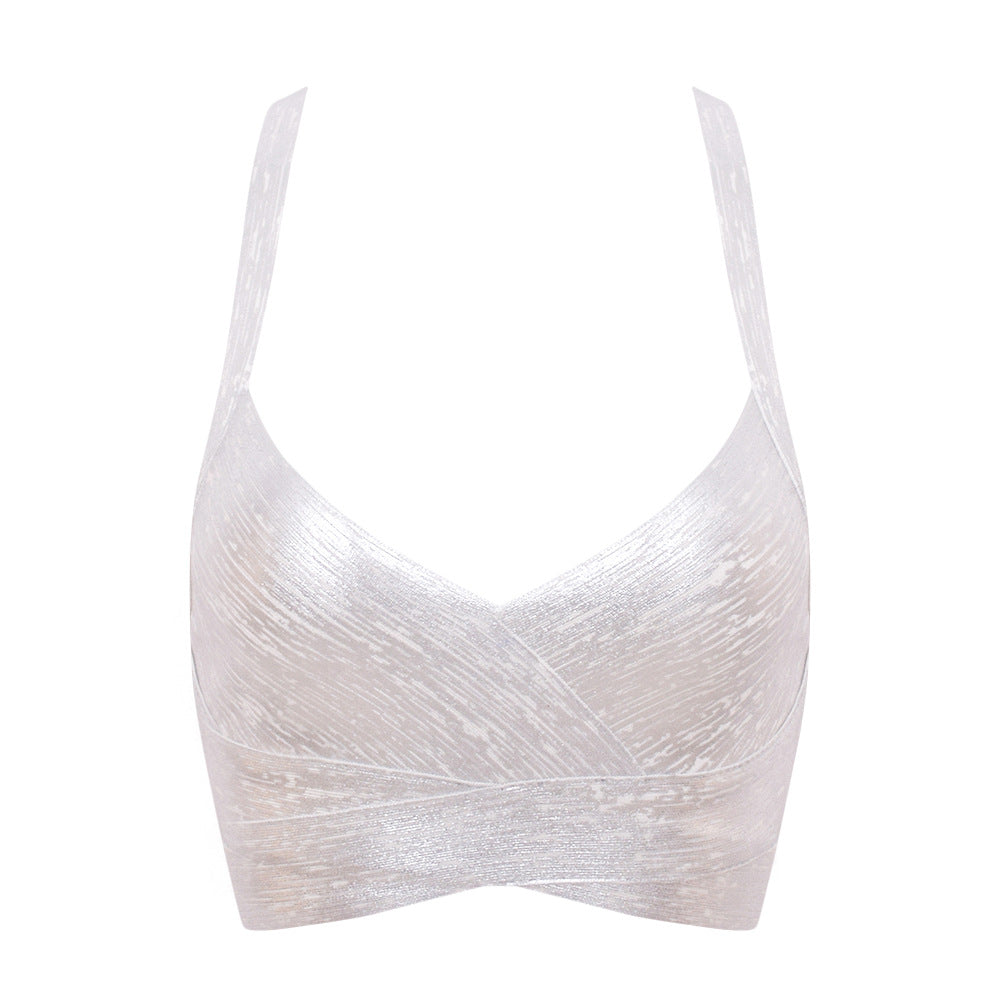 Sexy Cut-Out Elastic Women's Vest