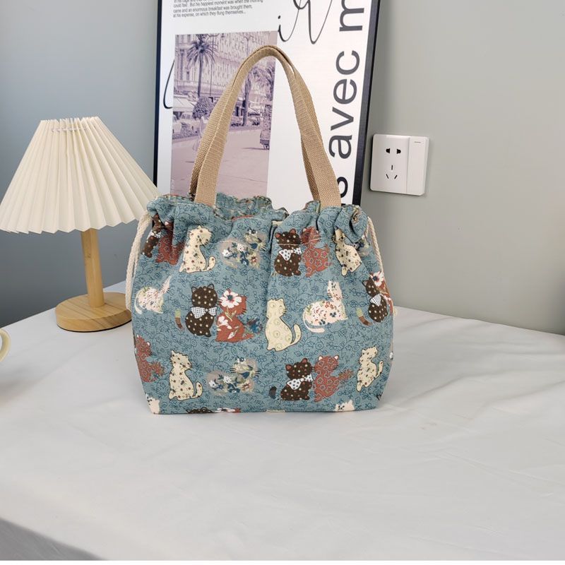 Canvas Tote Bag Large Capacity Fashion Printed Shoulder Handbag