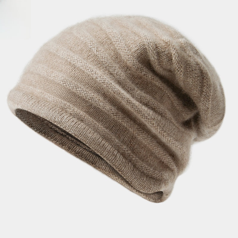 Women's Cashmere Slouchy Beanie Winter Warm Hat