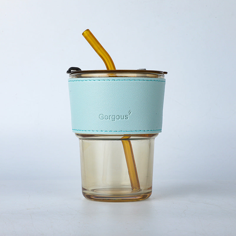 Coffee straw cup