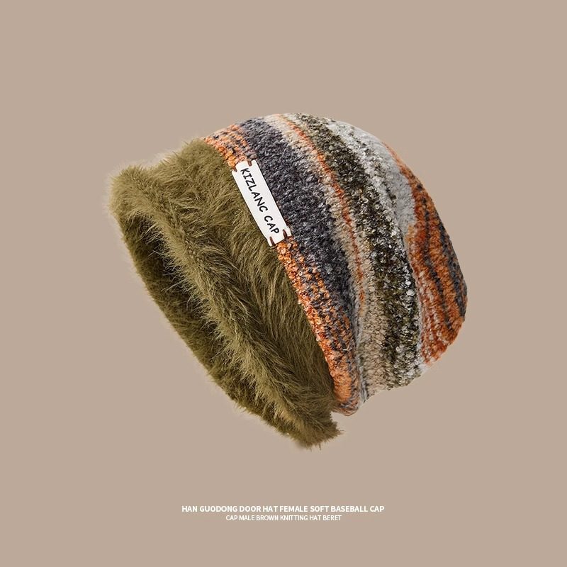 Womens Knitted Slouchy Beanie