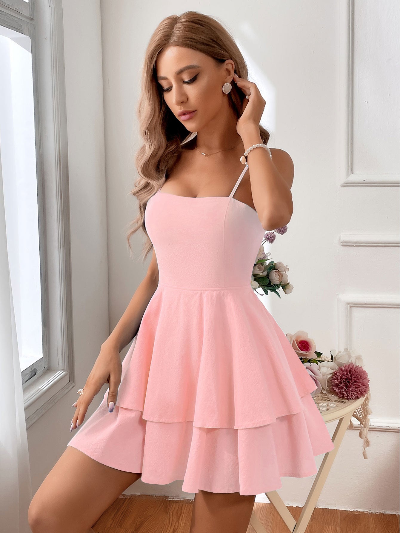 Short Sexy Strap Dress