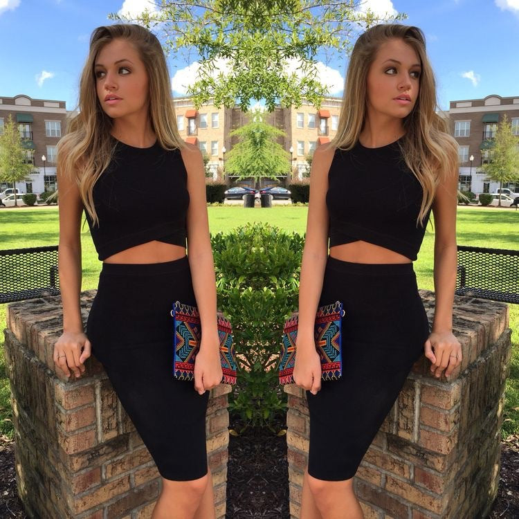 Fashion Bandage Knee-Length Skirt in Multiple Colors