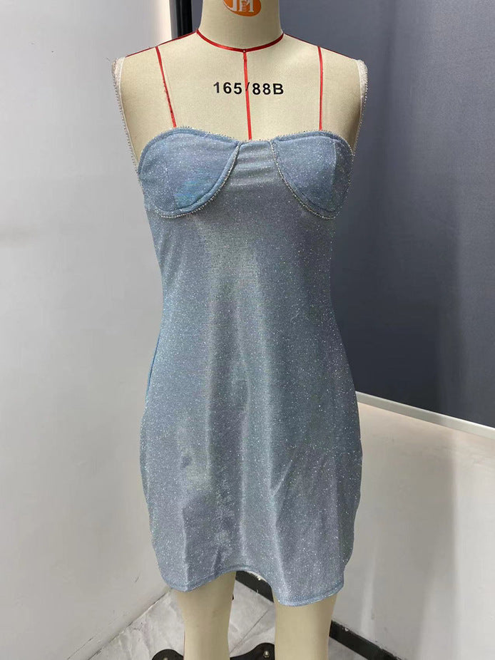 Solid-color, stylish, body-hugging one-step skirt for commuting